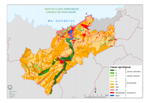 Bajo Nalón Clases agrológicas