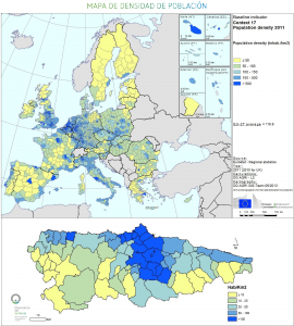 Europa - Densidad